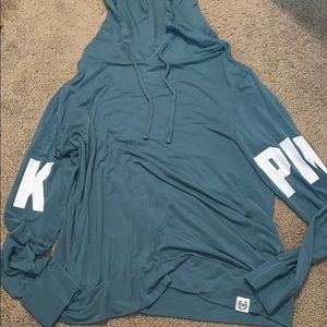 Pink hoodie